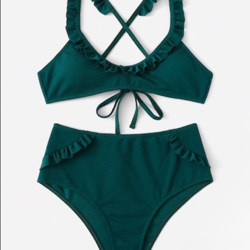 Beach Calling High Waisted Bikini Set - Picture 4 of 4